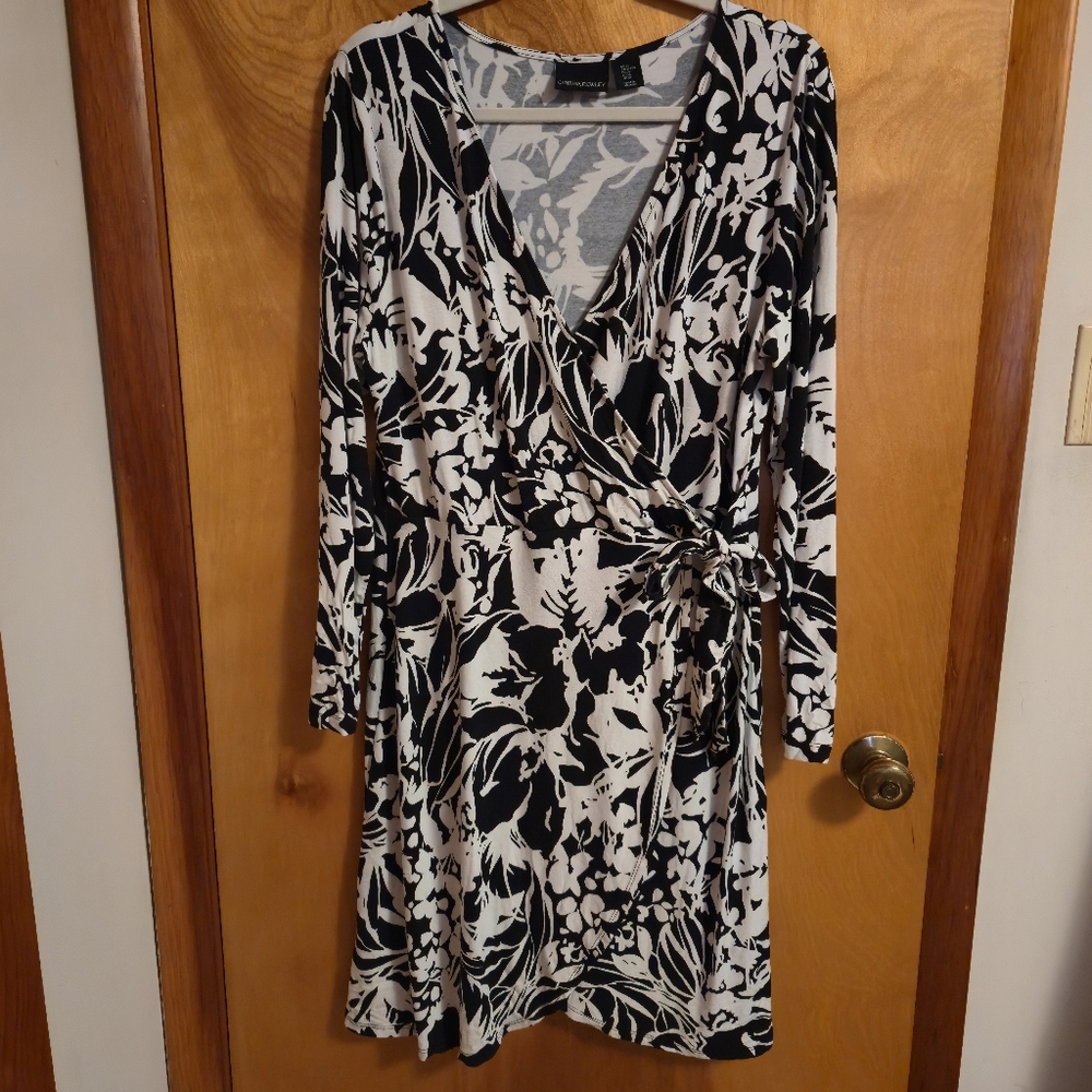Cynthia Rowley Faux Wrap Dress
